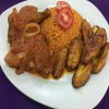 Chicken Stew Rice Plantain