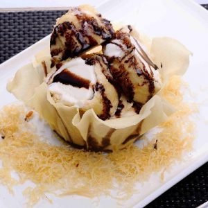 Tempura Fried Ice Cream