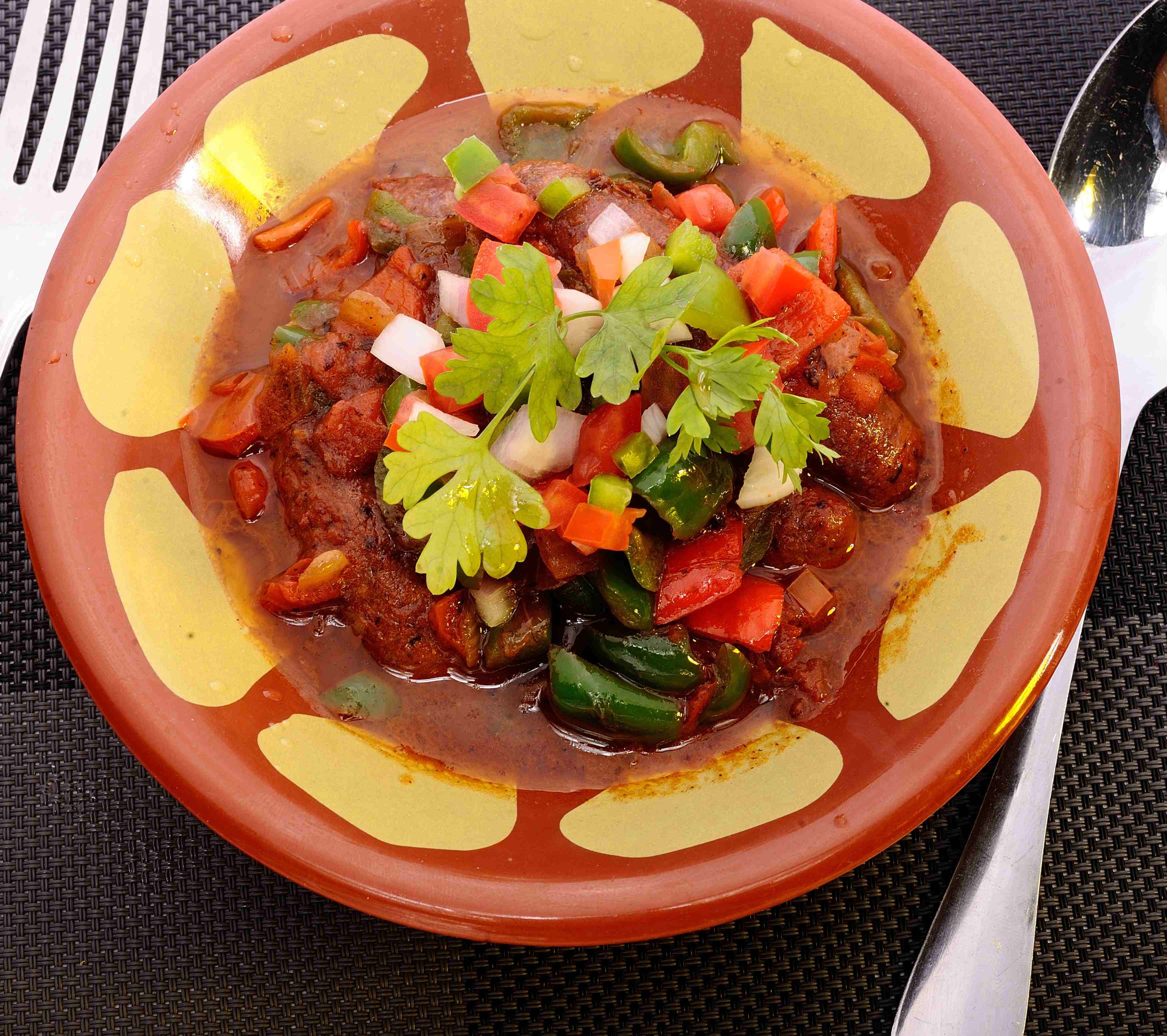 Armenian Spicy Sausage - Sujok - Platter