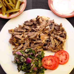Lamb Shawarma - Platter